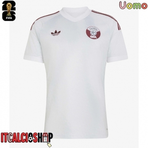 Qatar Seconda Maglia Mondiali 2026 Manica Corta